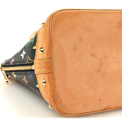 Louis Vuitton Monogram Multicolor Alma Black 8 of 10