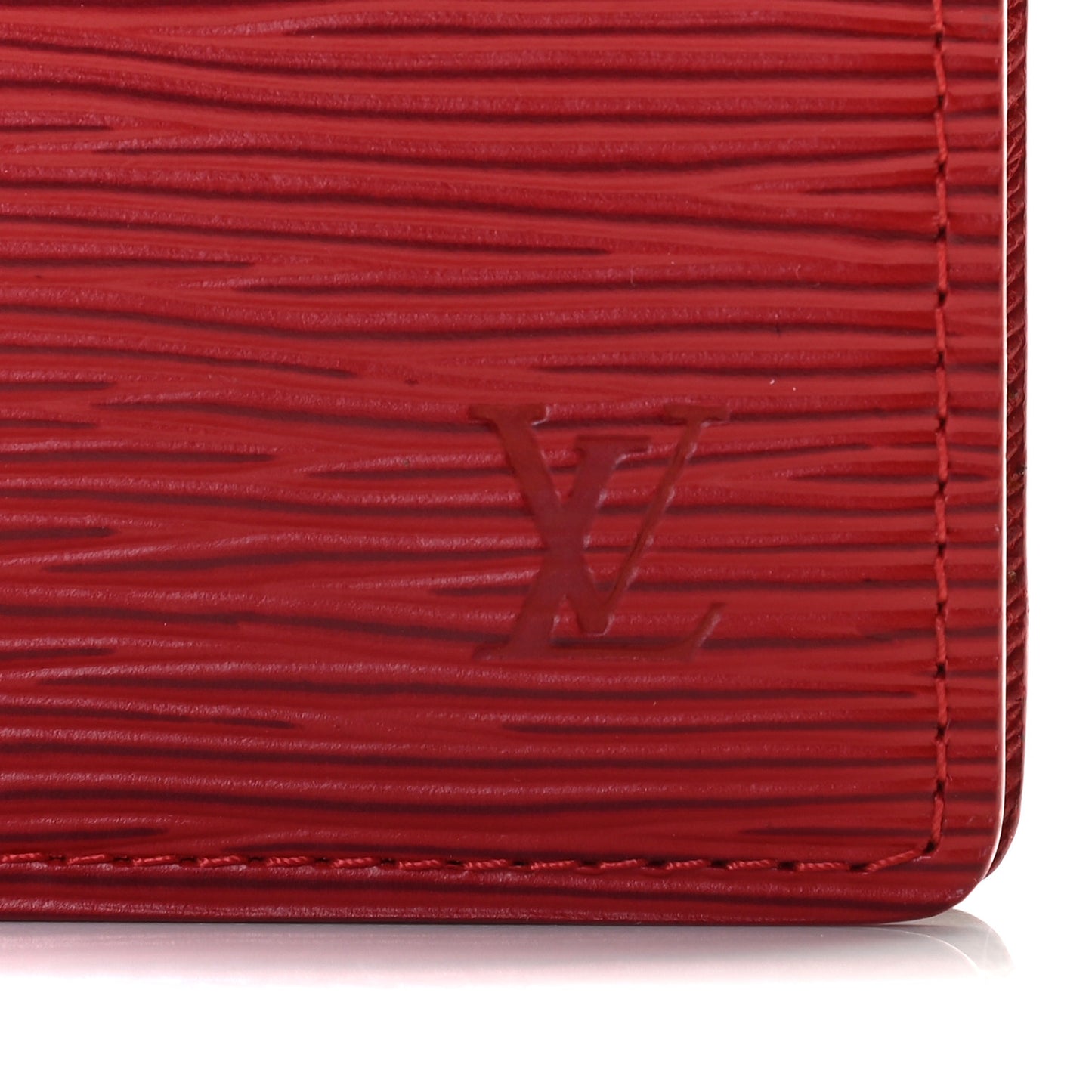 Epi Small Ring Agenda Cover Castillan Red