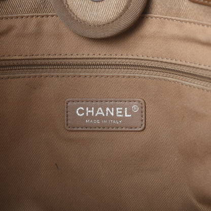 Chanel Canvas Sequin Small Deauville Tote Ecru 6 of 13