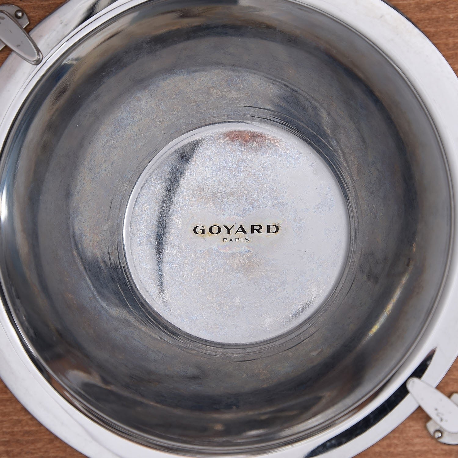 Goyard Goyardine Travelling Pet Bowl Carrier 22 Black 9 of 12