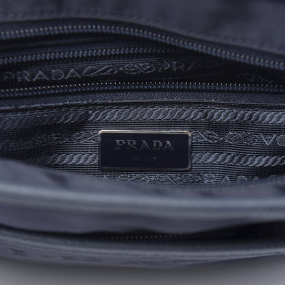 Prada Tessuto Nylon Saffiano Flat Messenger Bag Baltico 8 of 11