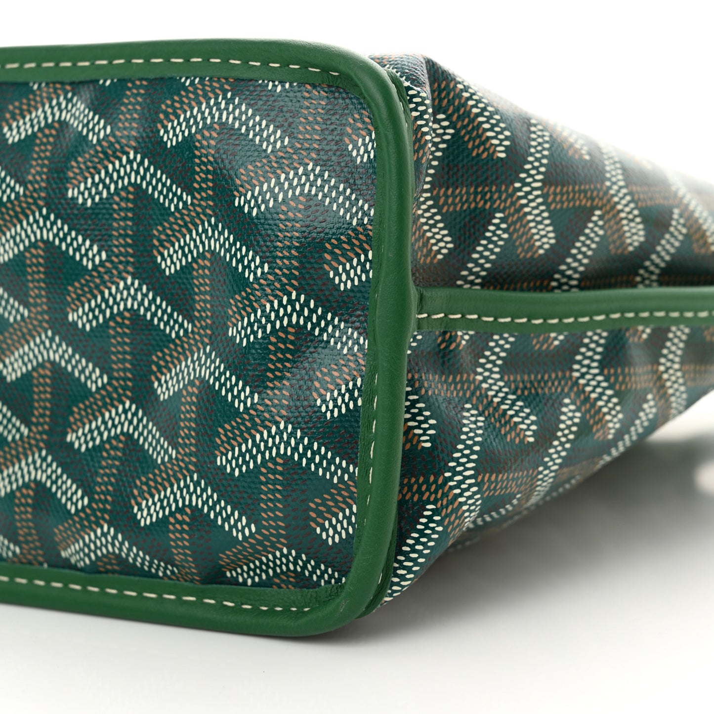 Goyardine Reversible Mini Anjou Green