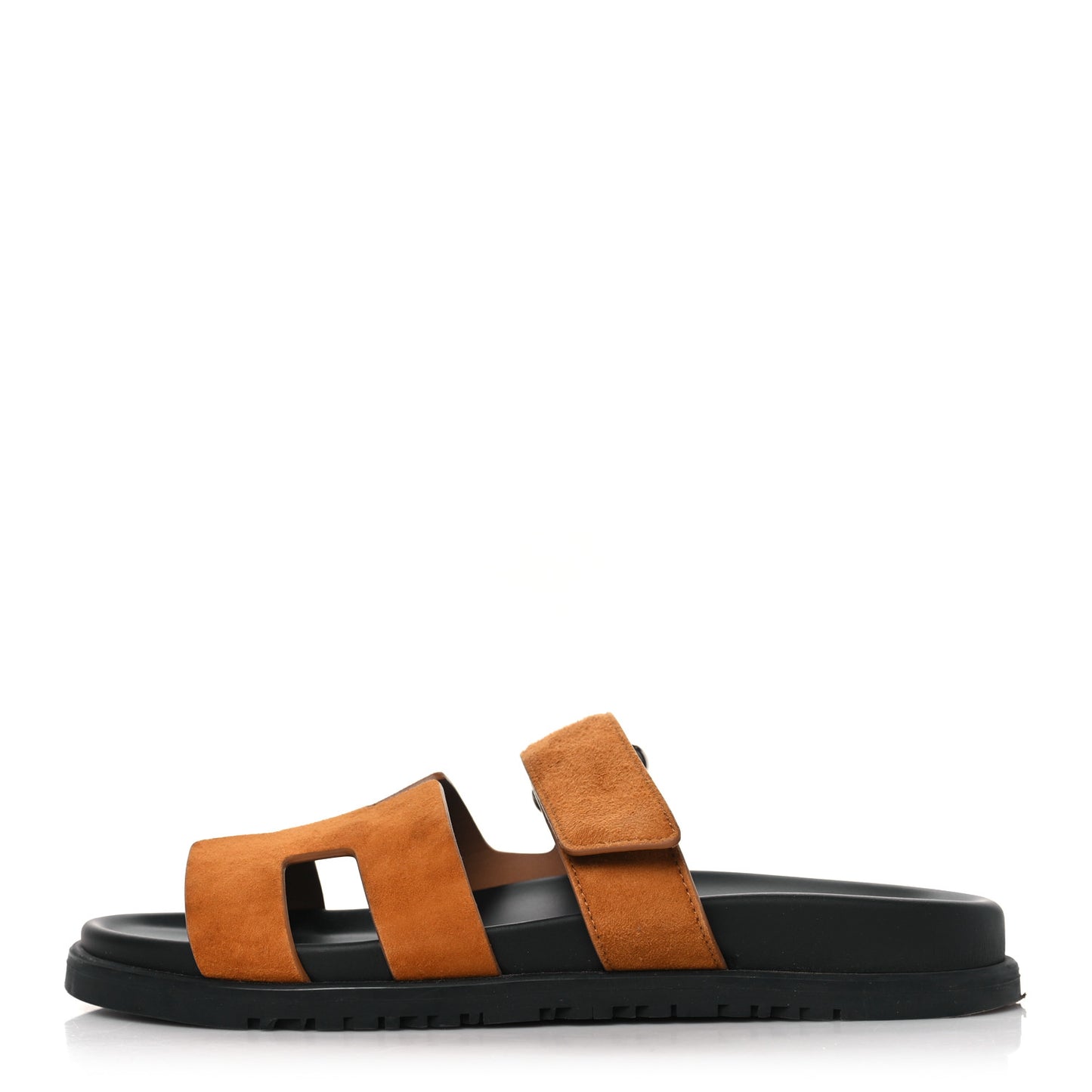 Suede Goatskin Womens Chypre Sandals 38.5 38.5 Naturel