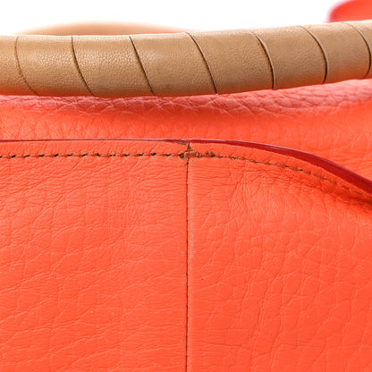 Chloe Calfskin Medium Marcie Satchel Orange Fizz 12 of 16