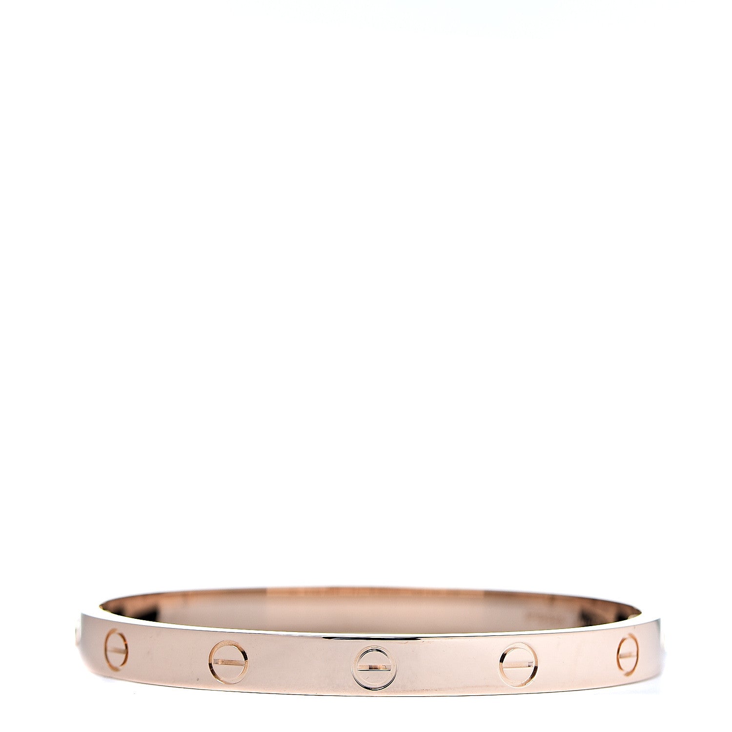 Cartier 18K Pink Gold LOVE Bracelet 17 2 of 6