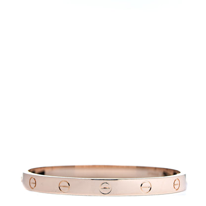 Cartier 18K Pink Gold LOVE Bracelet 17 2 of 6