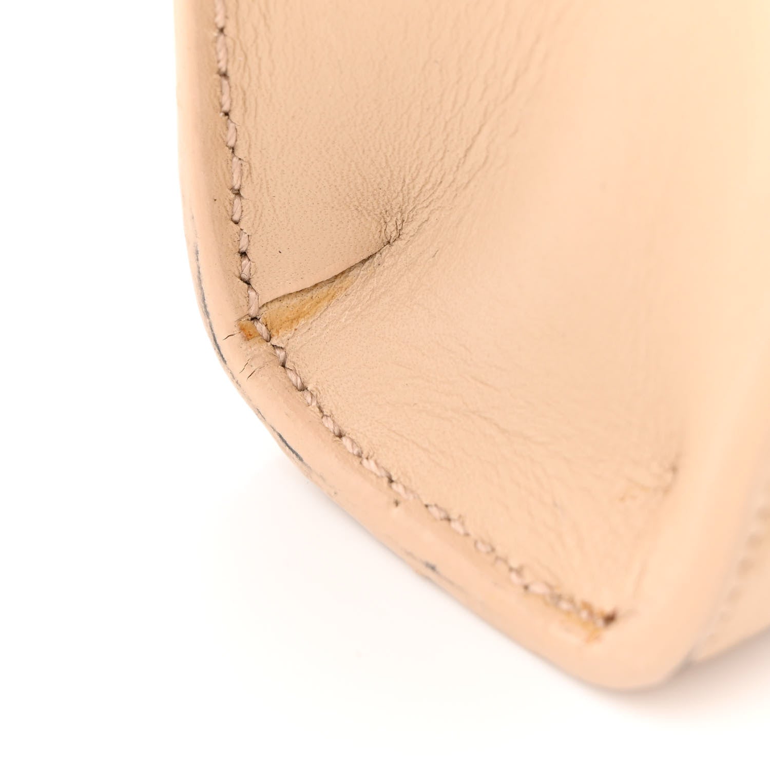 Saint Laurent Smooth Calfskin Classic Monogram Cassandre Clutch Nude 14 of 16