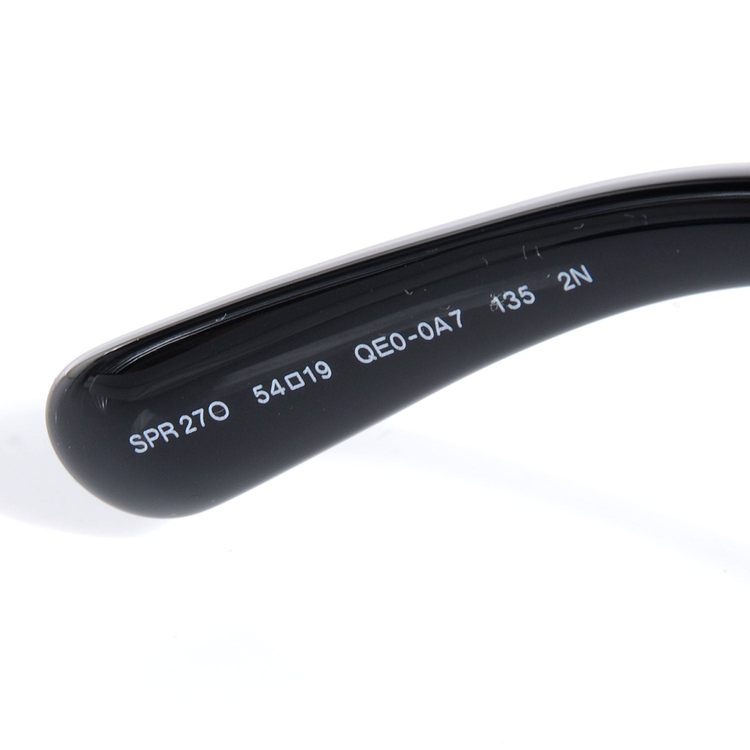 Prada SPR 27O Sunglasses Black Grey 5 of 6