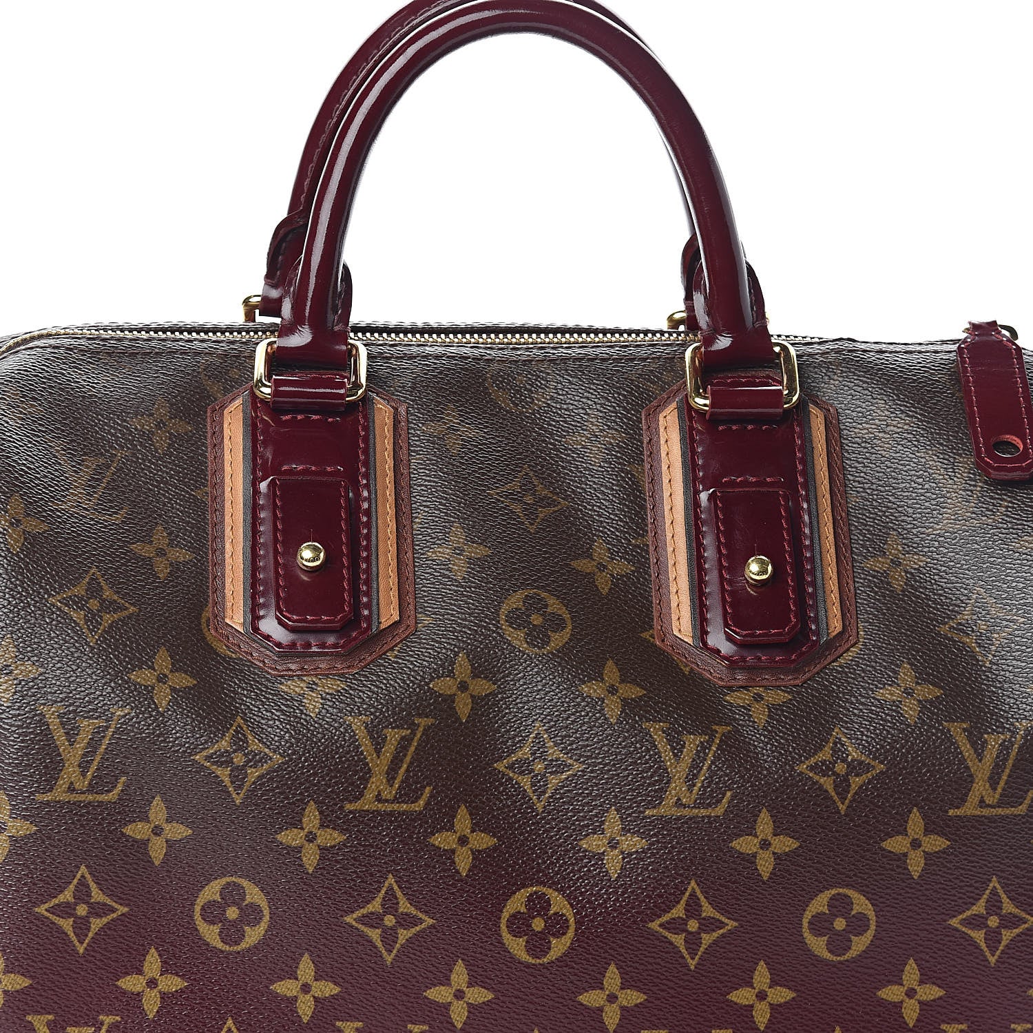 Louis Vuitton Monogram Mirage Speedy 30 Bordeaux 7 of 9
