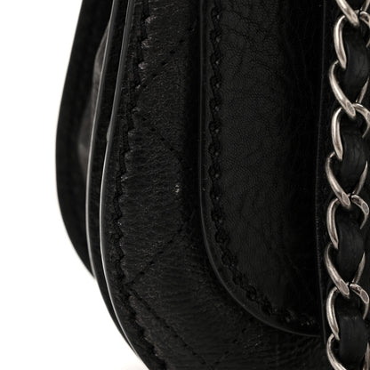 Chanel Calfskin Coco Twin Large Flap Black 11 of 12