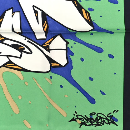 Hermes Silk Graff Hermes Graffiti Scarf 90 2 of 3