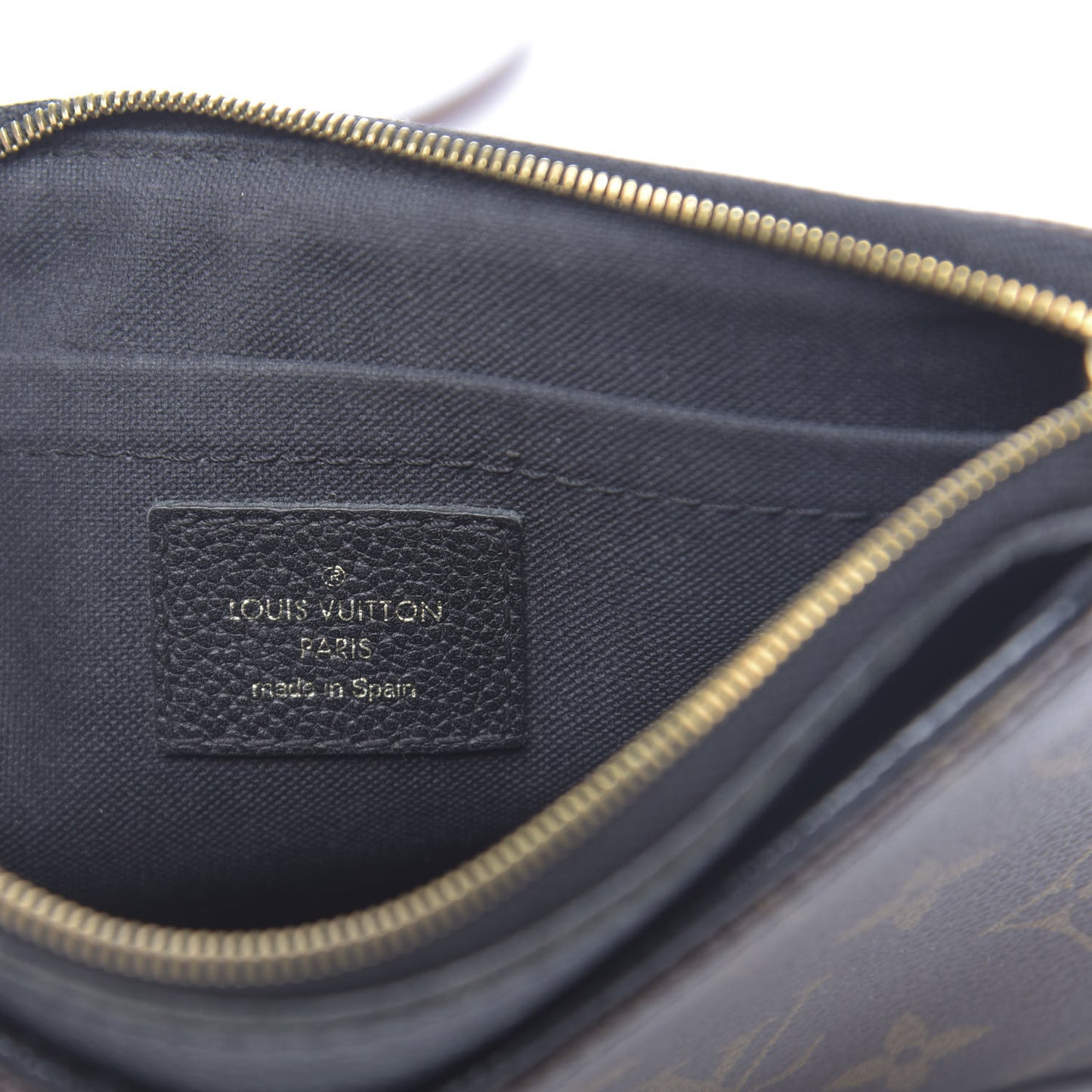 Monogram Pallas Clutch Black