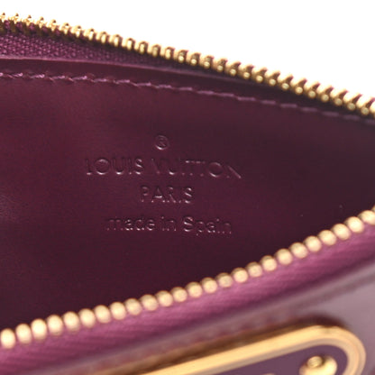 Louis Vuitton Vernis Key Pouch Violet 6 of 6