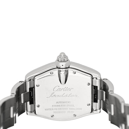 Cartier Stainless Steel 37mm Roadster Automatic Watch Black 4 of 4