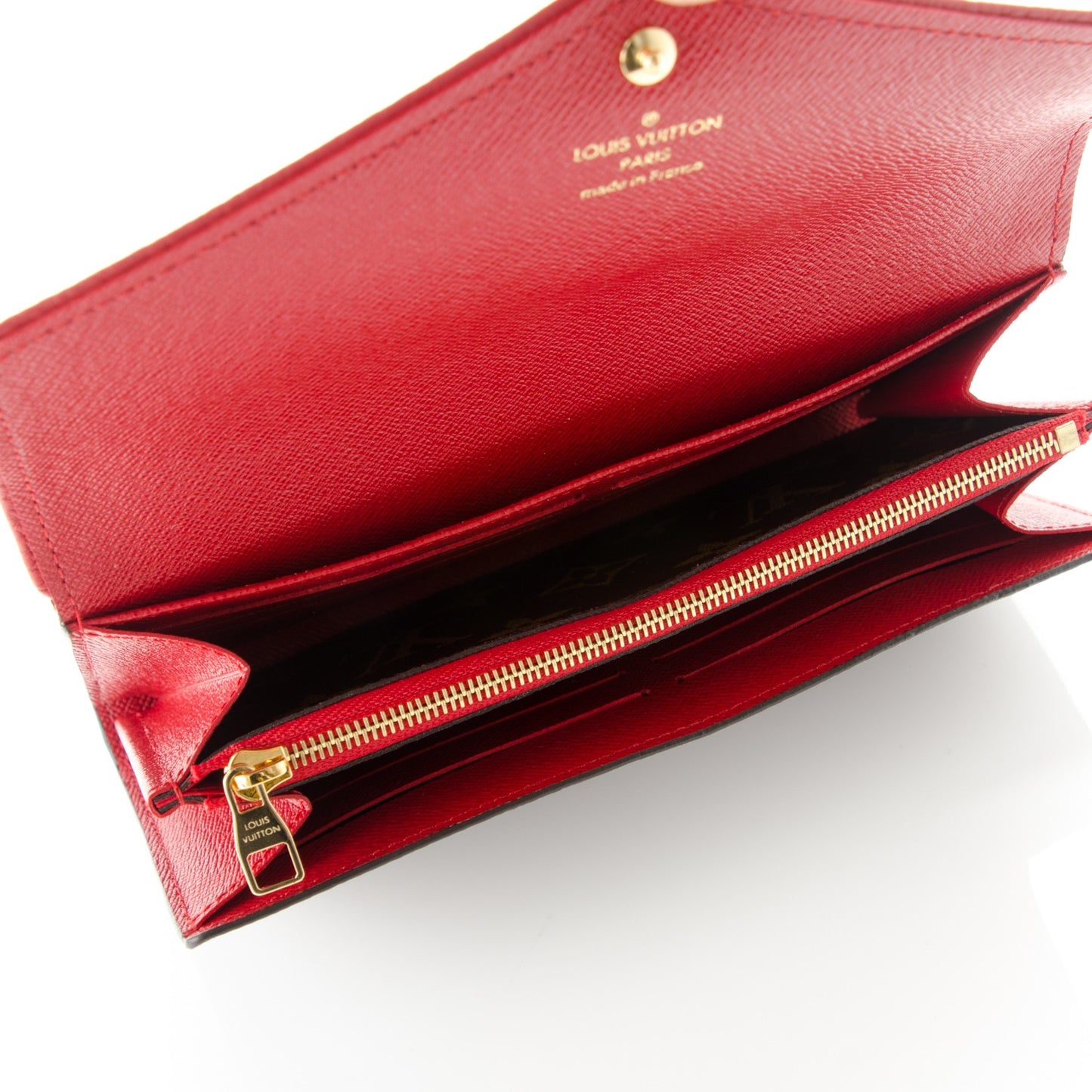 Monogram Sarah Retiro Wallet Cherry
