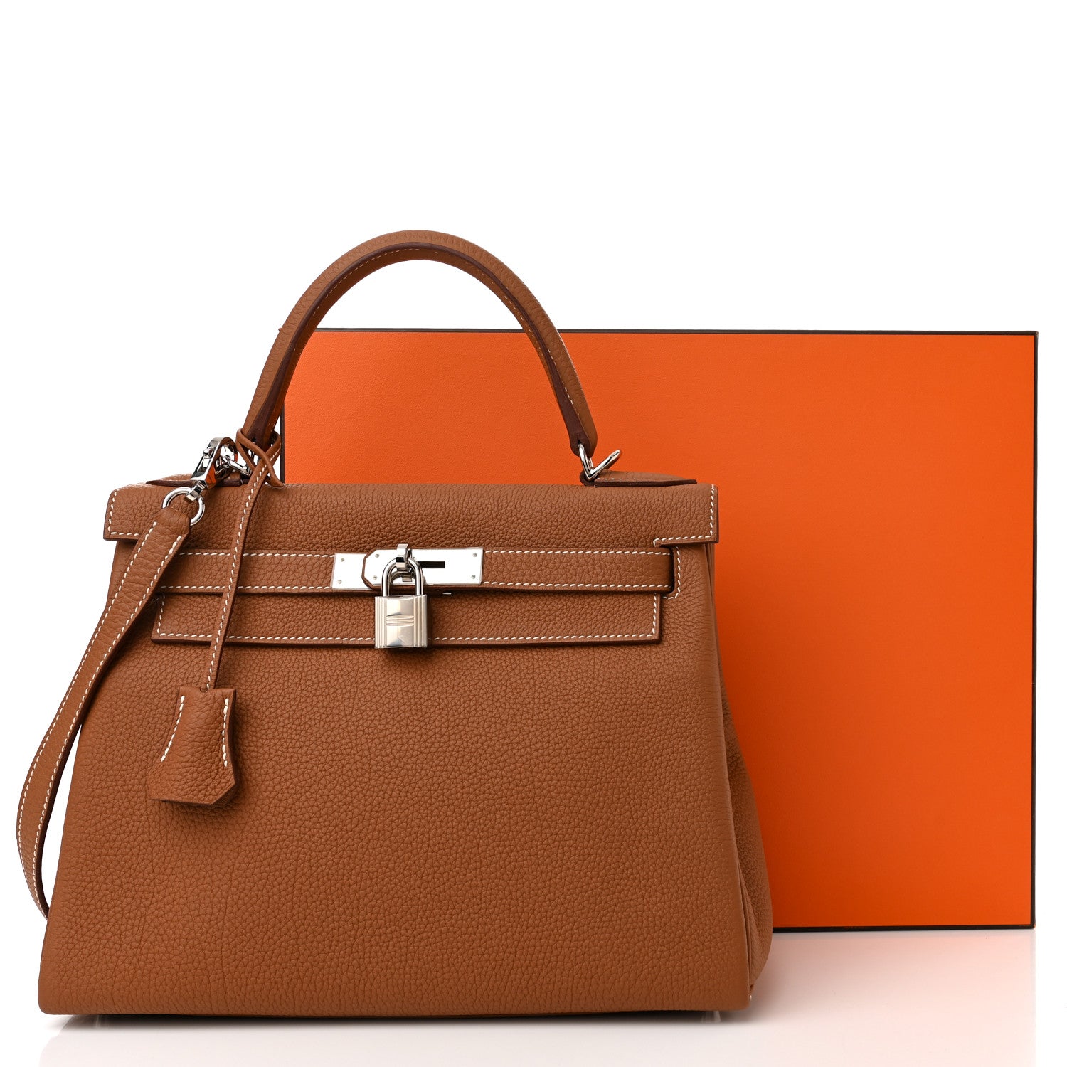 Hermes Togo Kelly Retourne 28 Gold 15 of 15