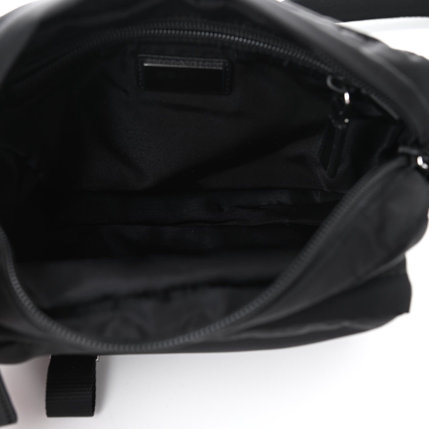 Prada Tessuto Nylon Montagna Messenger Bag Black 5 of 9