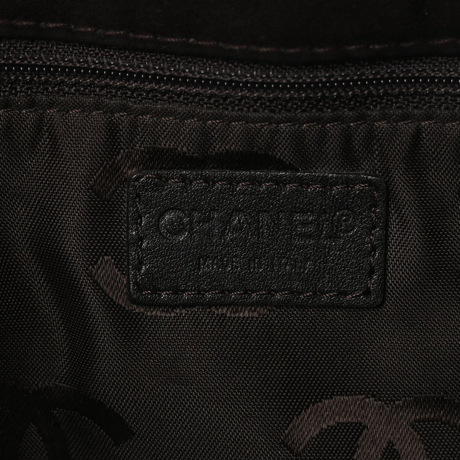 Chanel Suede Stitched CC Messenger Flap Bag Brown 6 of 9