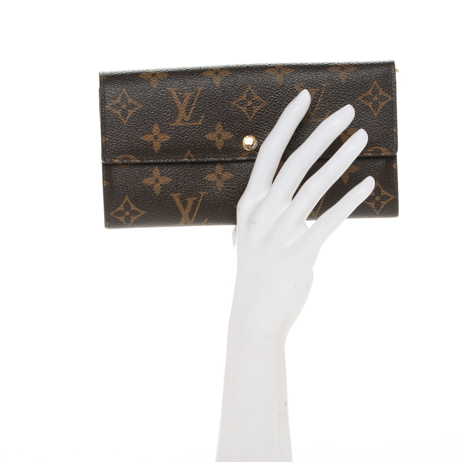 Louis Vuitton Monogram Sarah Wallet 2 of 13
