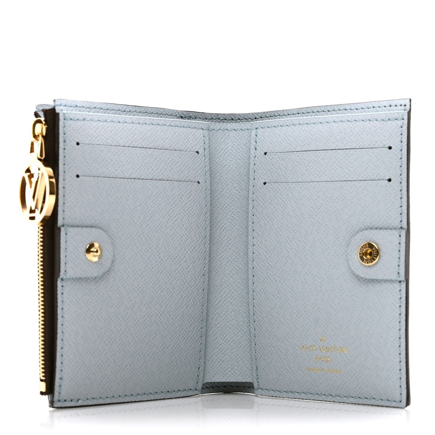 Louis Vuitton Monogram Lisa Wallet Olympe Blue 5 of 6