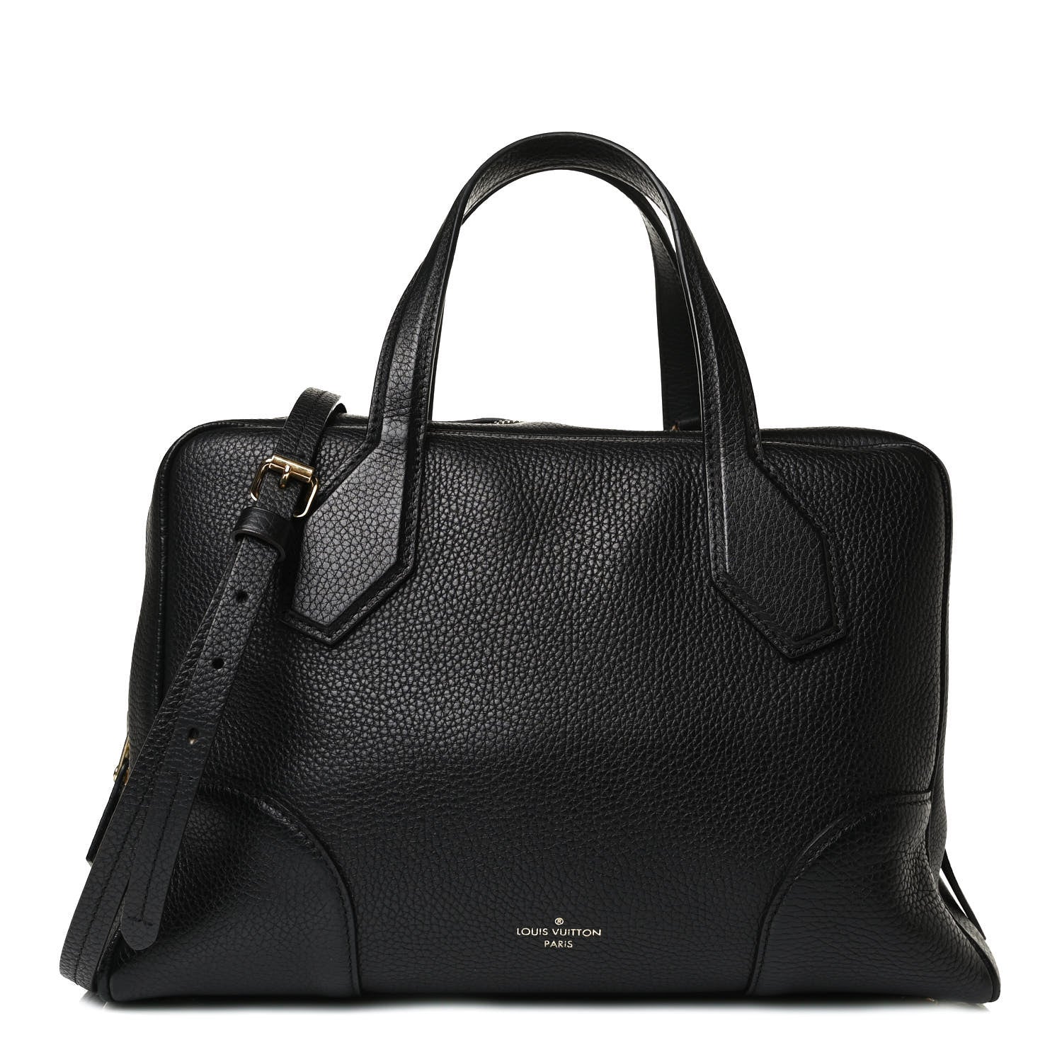 Louis Vuitton Taurillon Dora Ultra Soft MM Black 1 of 17