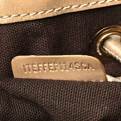 Burberry Canvas Mega Nova Check Large Warrior Tote Beige 8 of 15