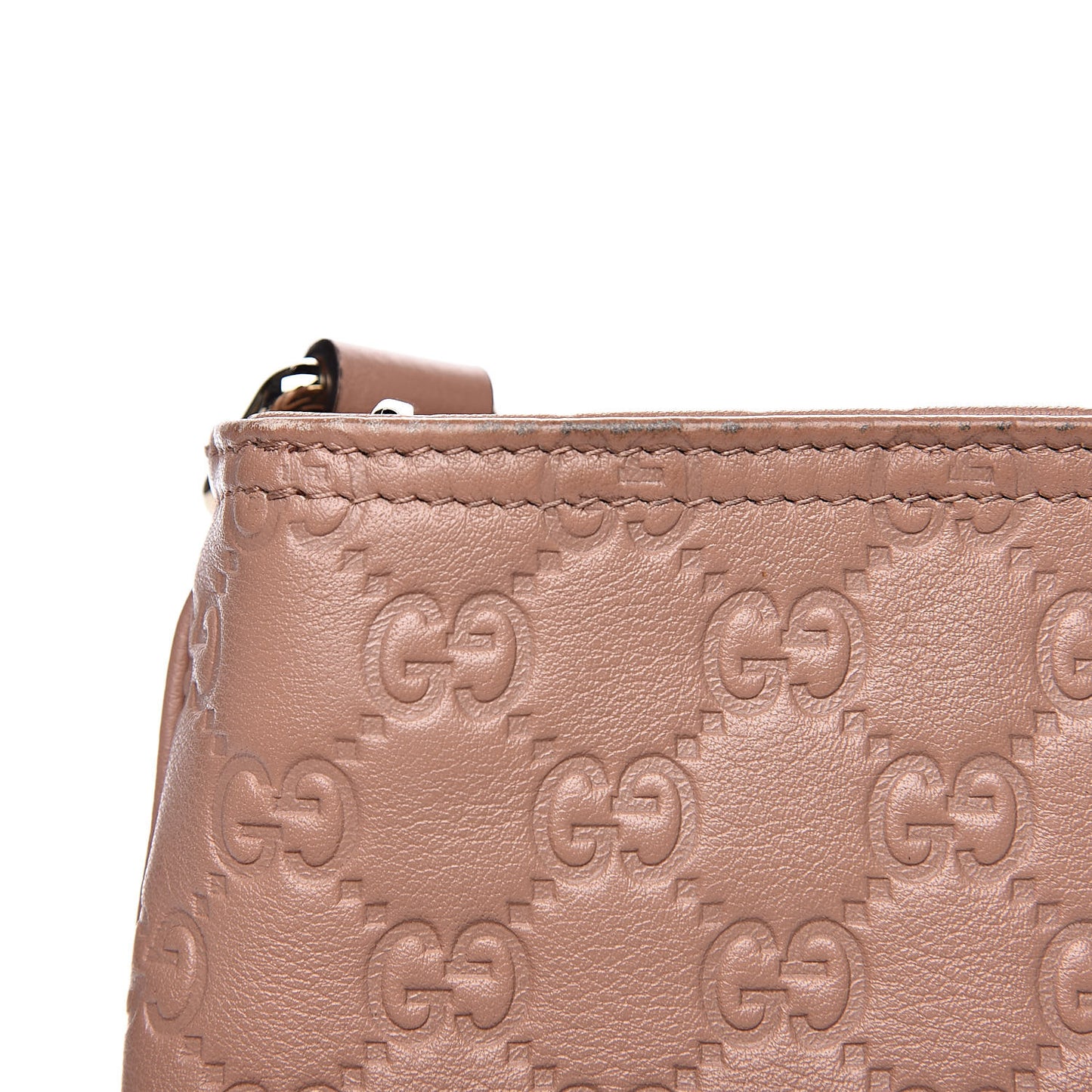 Guccissima Small Flat Messenger Bag Pink