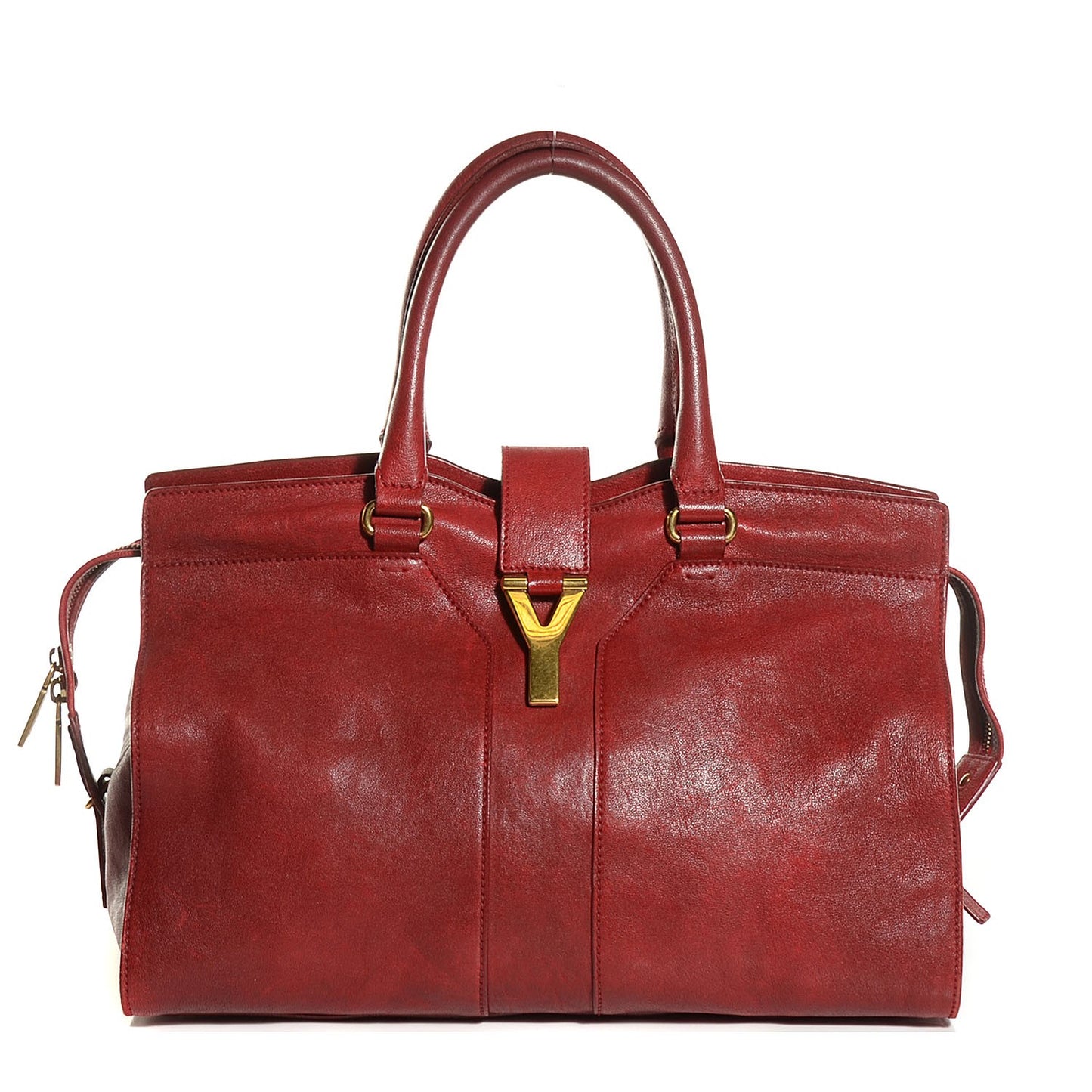 Sheepskin Medium Cabas ChYc Red