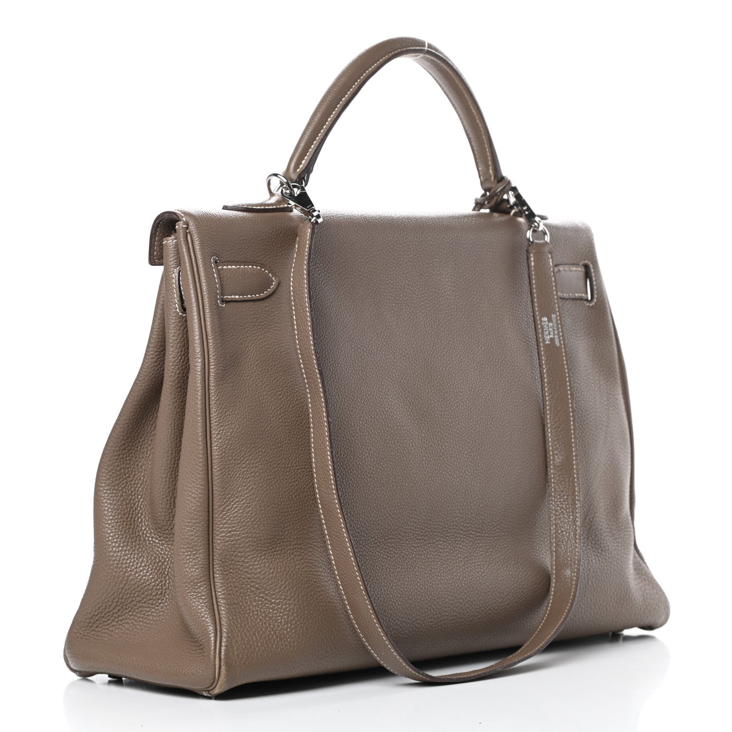 Hermes Togo Kelly Retourne 40 Etoupe 3 of 21