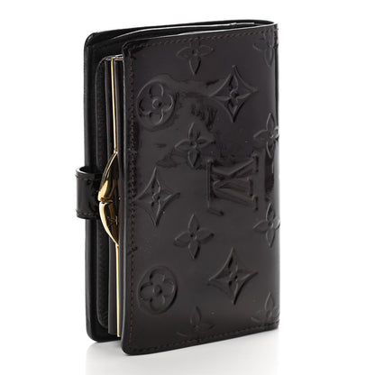 Louis Vuitton Vernis French Purse Wallet Amarante 3 of 8