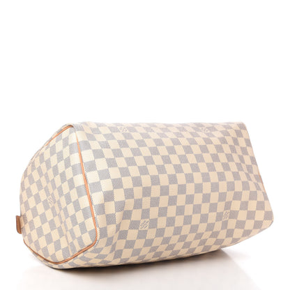 Louis Vuitton Damier Azur Speedy 35 4 of 10