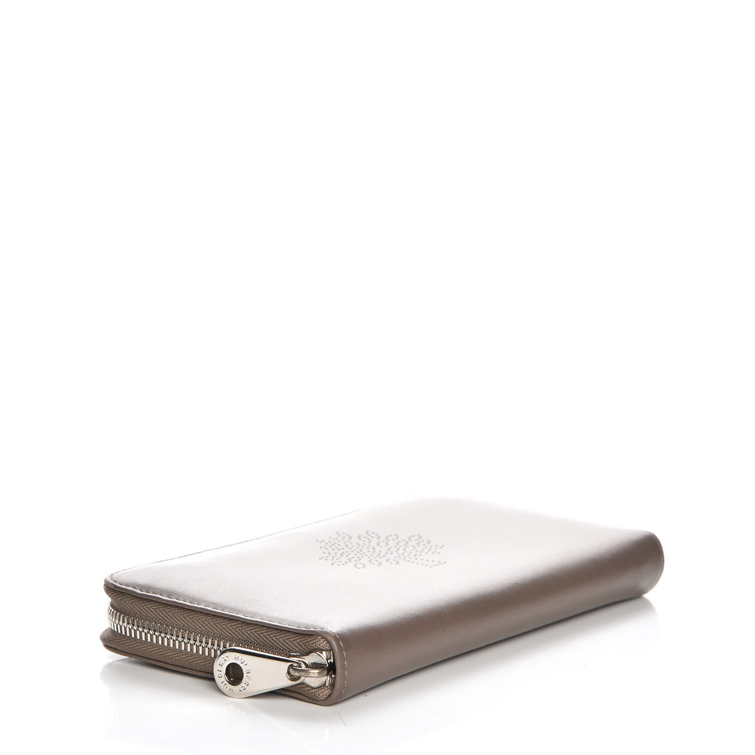 Mulberry Nappa Blossom Zip Around Long Wallet Taupe 4 of 9