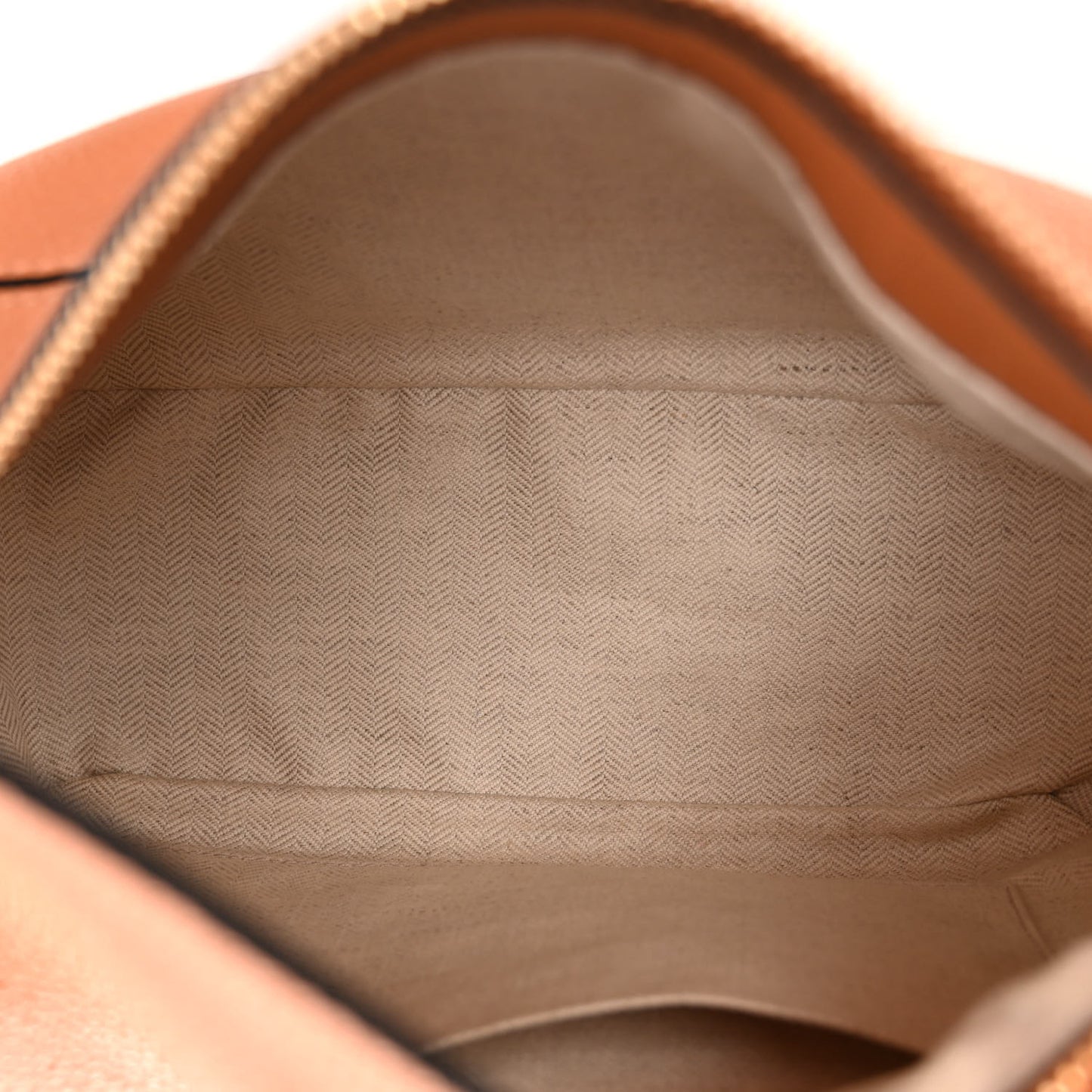 Grained Calfskin Small Puzzle Bag Tan