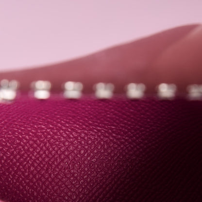 Hermes Epsom Vision II Agenda Cover Rose Pourpre 8 of 9