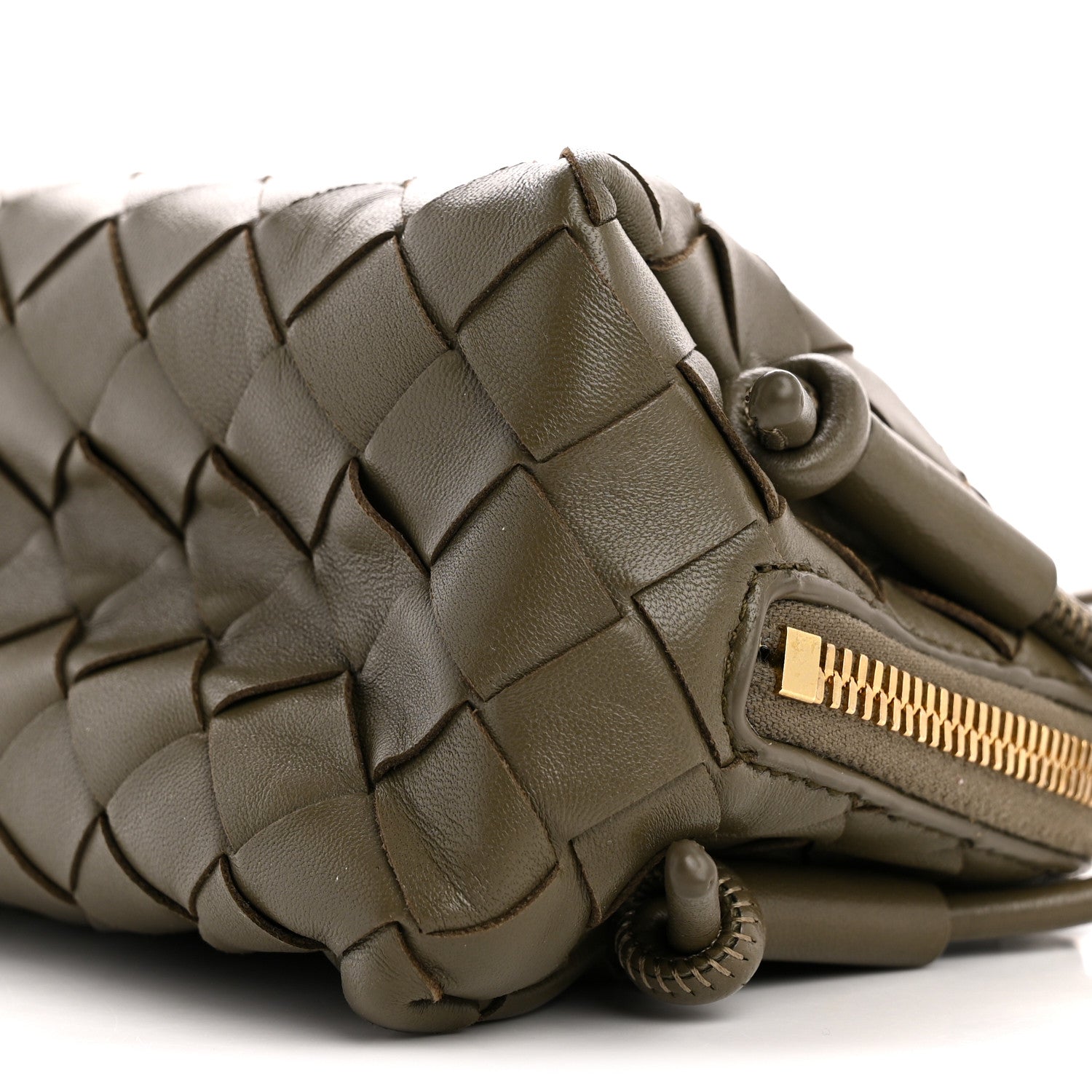 Bottega Veneta Nappa Intrecciato Concert Pouch Cypress 10 of 12