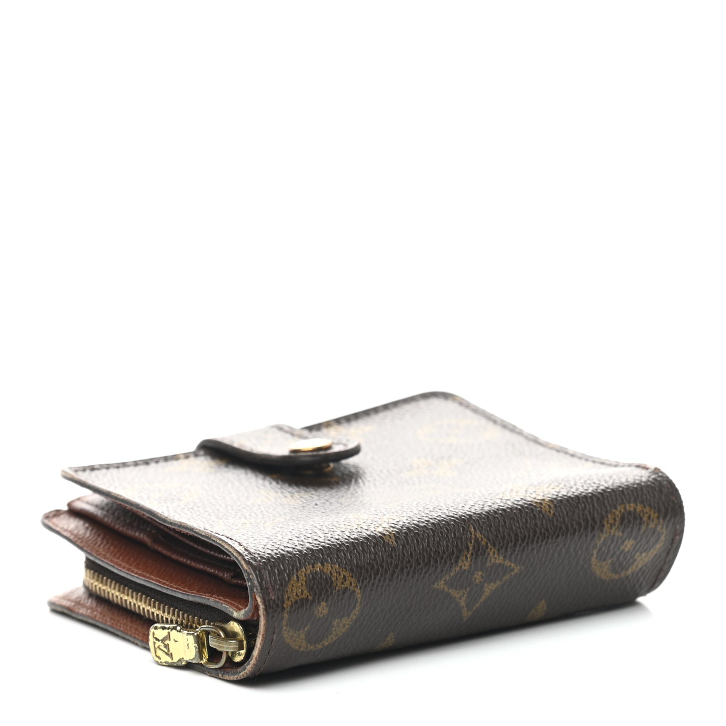 Monogram Compact Zippe Zipped Wallet