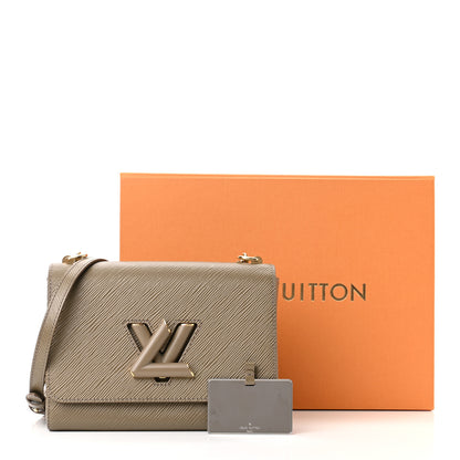 Louis Vuitton Epi Twist Shoulder Bag MM Smokey Brown 10 of 10