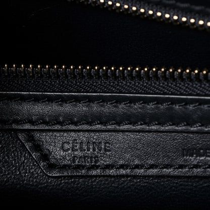 Celine Smooth Calfskin Mini Luggage Navy Blue 6 of 13