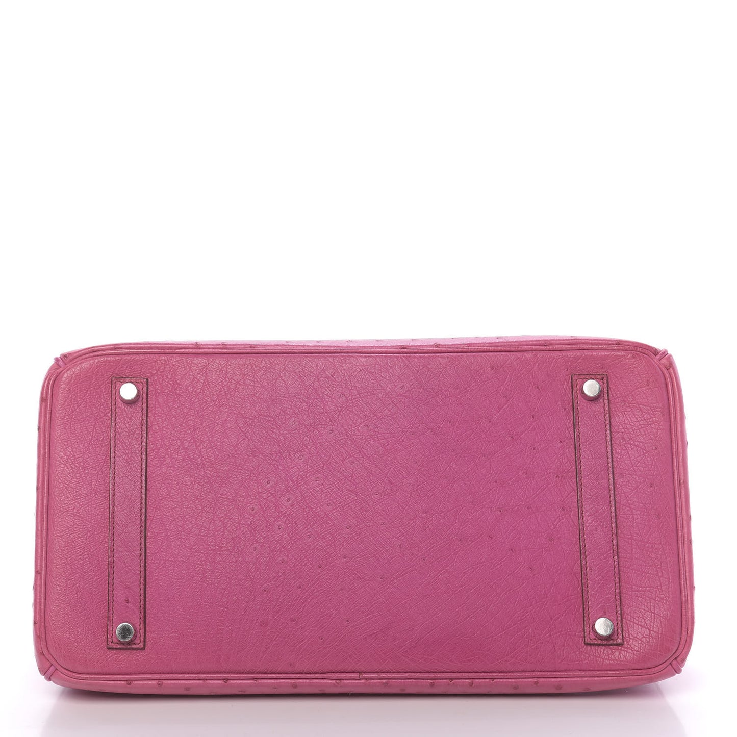 Ostrich Birkin 35 Fuchsia