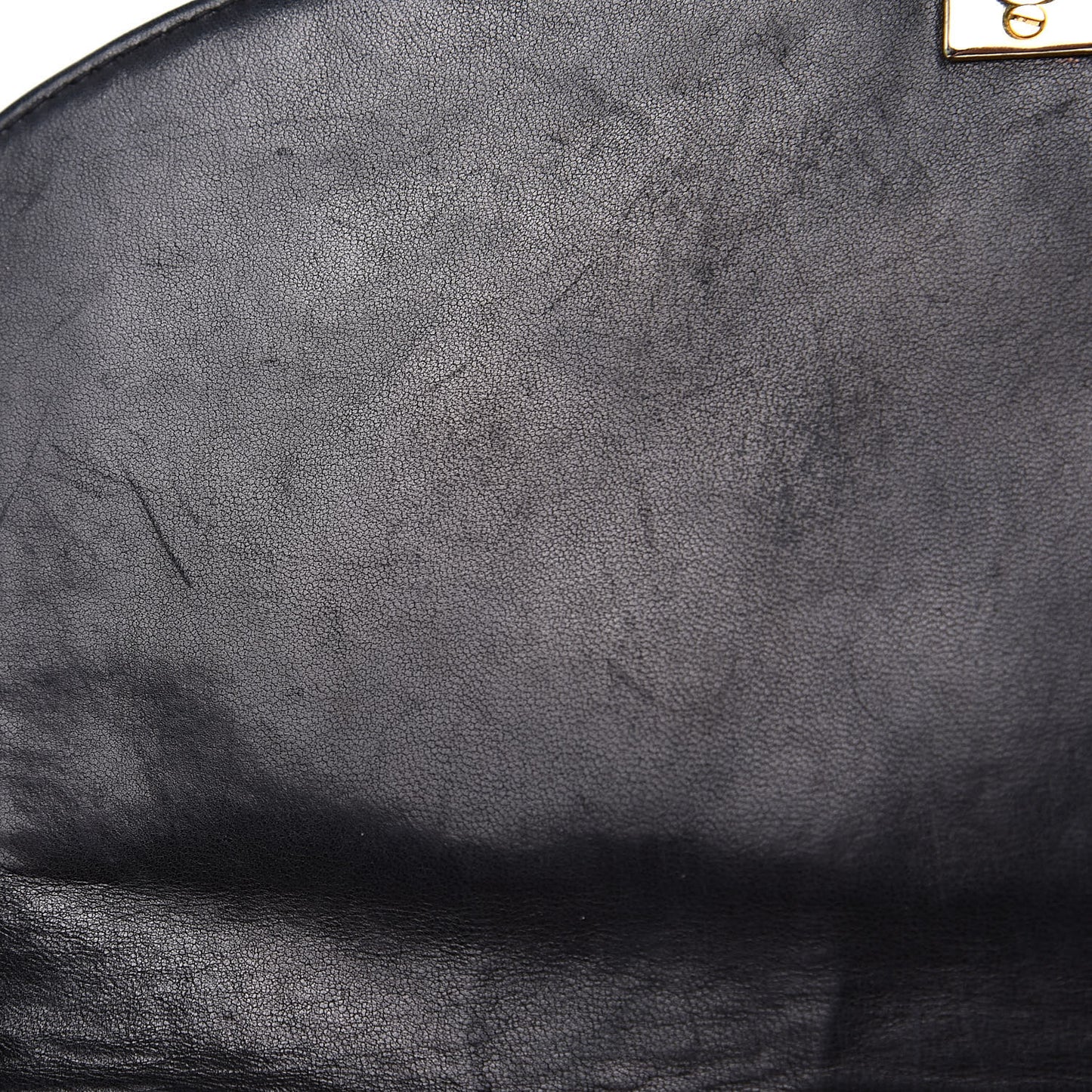 Lambskin Quilted Small Single Flap Black