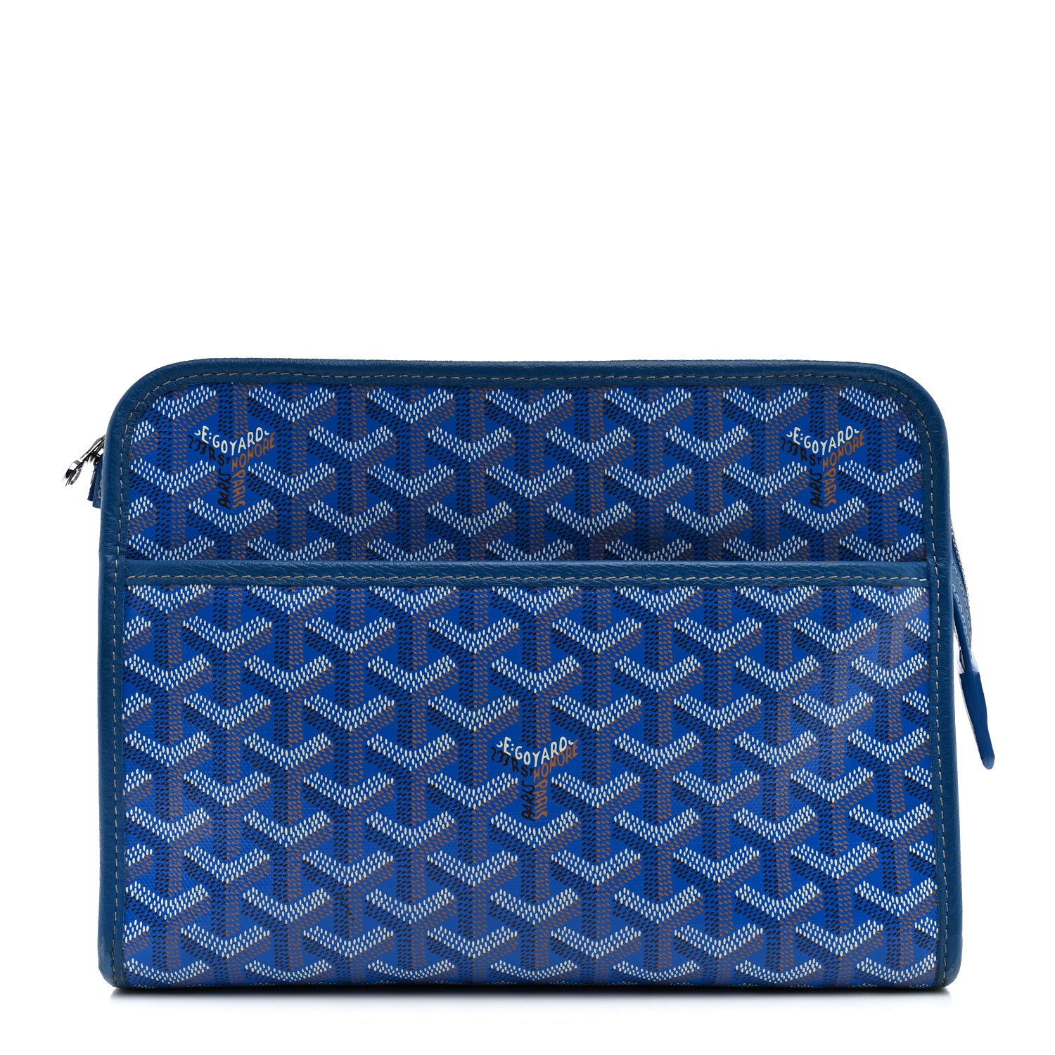 Goyard Goyardine Jouvence Toiletry Pouch Sky Blue 1 of 14