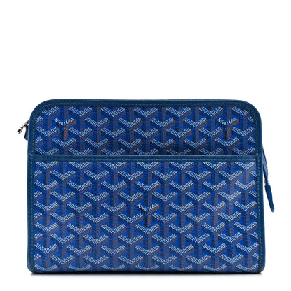 Goyard Goyardine Jouvence Toiletry Pouch Sky Blue 1 of 14