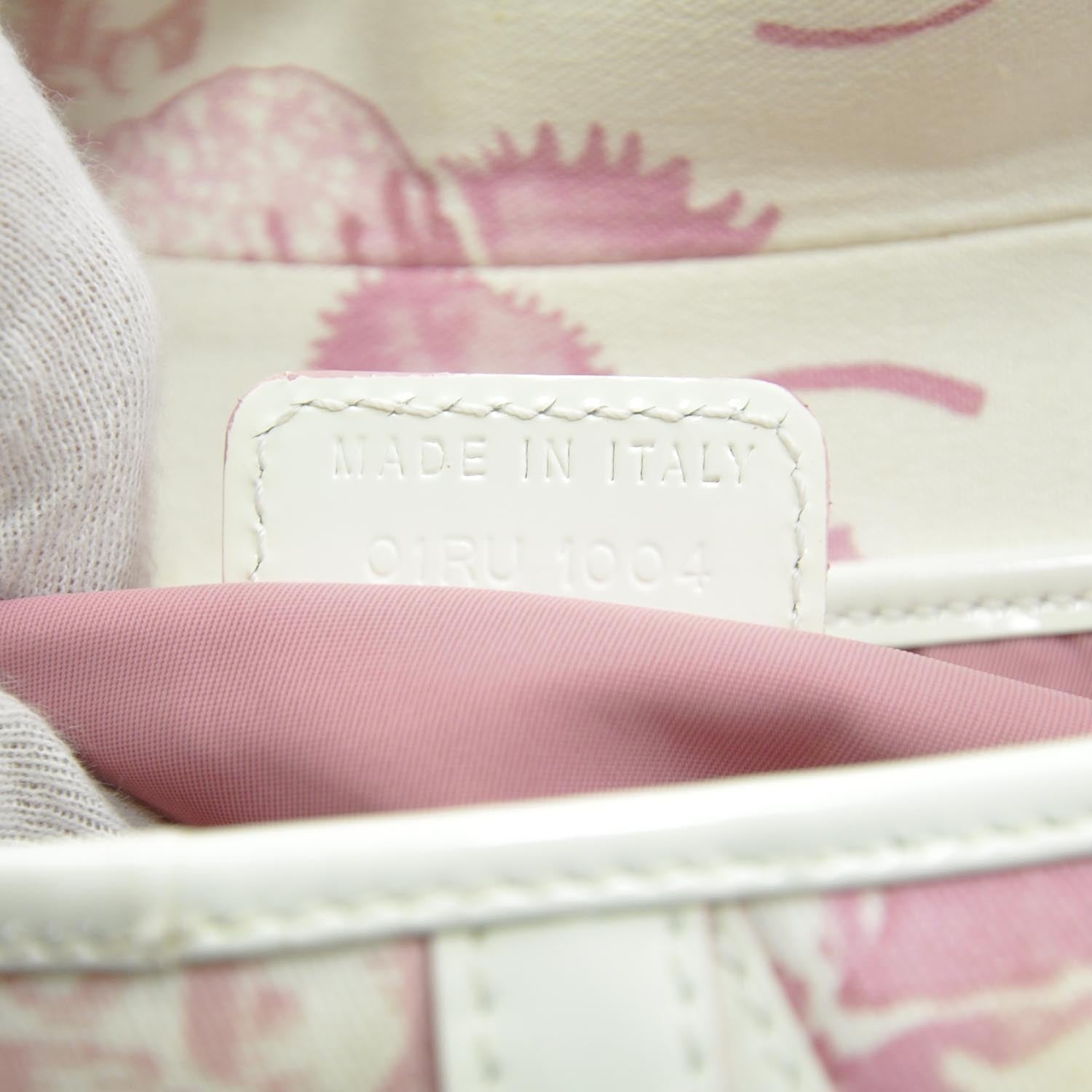 Christian Dior Monogram Floral Saddle Bag Pink 27609 – FASHIONPHILE