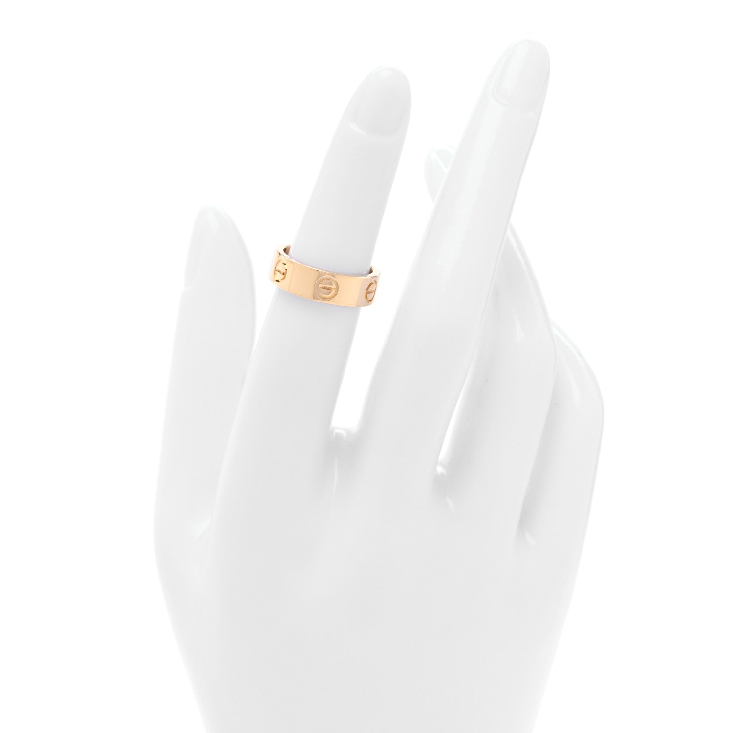 Cartier 18K Yellow Gold 5.5mm LOVE Ring 49 4.75 2 of 4