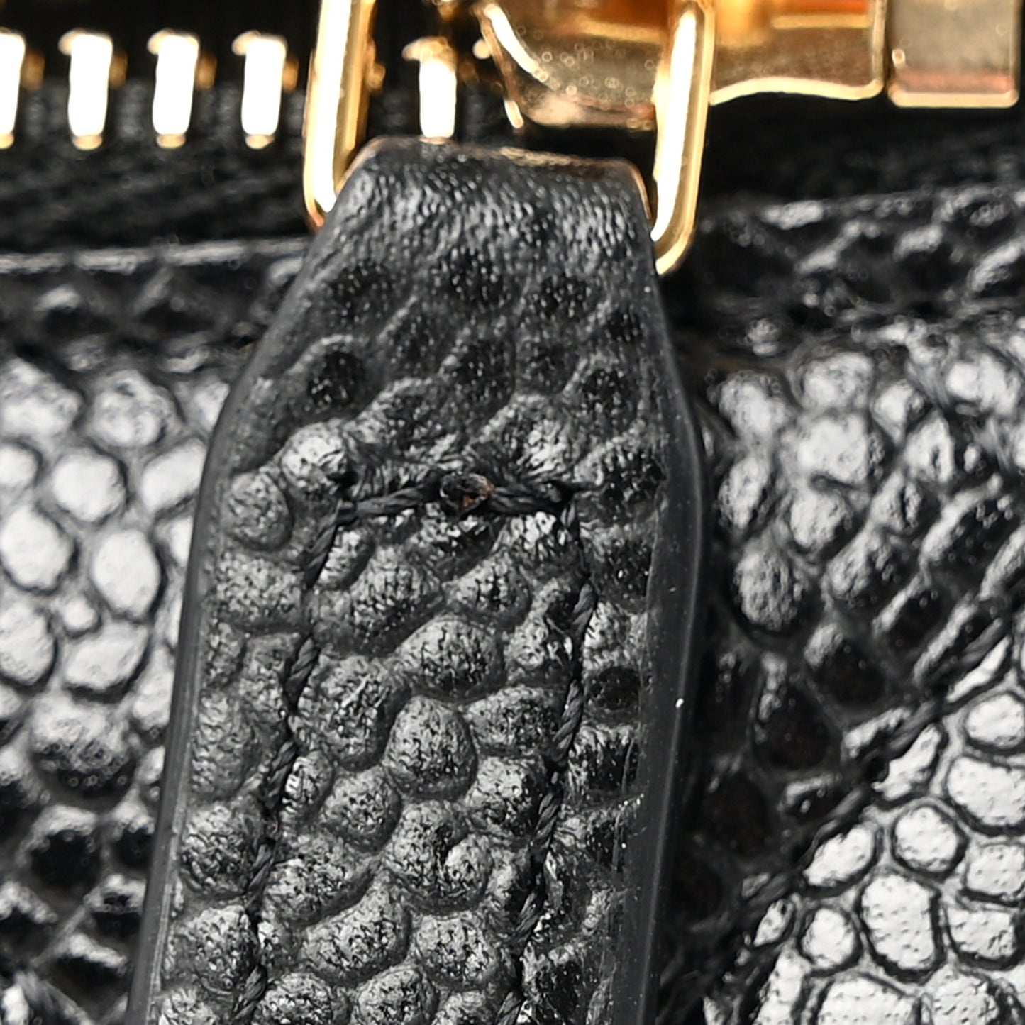Caviar Quilted Compact Flap Wallet Black