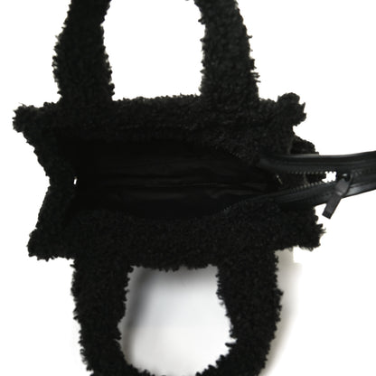 Marc Jacobs Polyester Cotton The Teddy Traveler Tote Bag Black 5 of 14