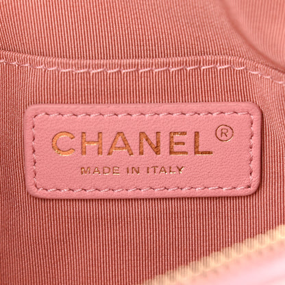 Chanel Lambskin Quilted Bi Waist Bag Fanny Pack Pink 5 of 10