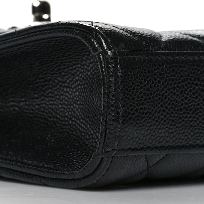 Chanel Caviar Quilted Classic Phone Holder Black 10 of 12