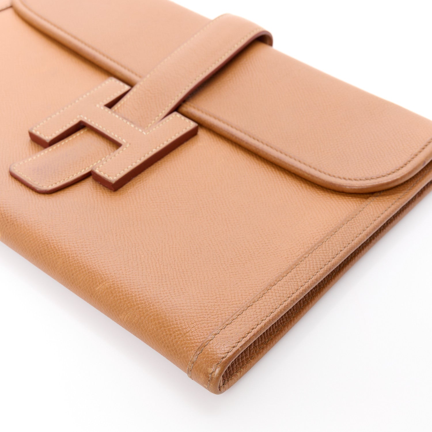 Hermes Courchevel Jige PM Clutch Gold 9 of 15