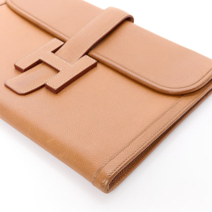 Hermes Courchevel Jige PM Clutch Gold 9 of 15